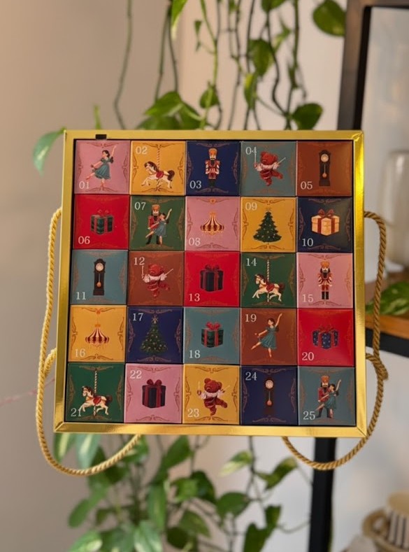 alendário do Advento 25 Dias – blends e chás especiais da Lojinha das Especiarias.